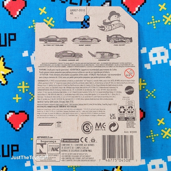 Hot Wheels Winter Series '66 Ford 427 Fairlane W3099 1/5 NOC 1:64 - Picture 2 of 6